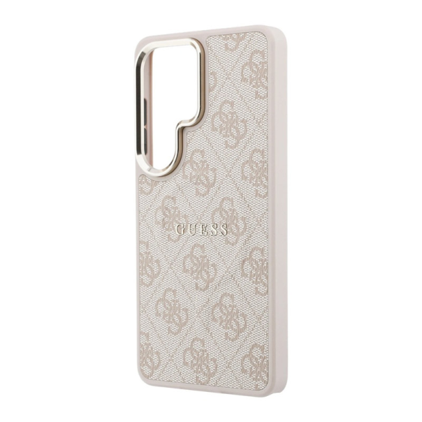 Maska za Samsung S26 Ultra/ S948B Guess 4G Embossed Ring MagSafe roze - EP2877078