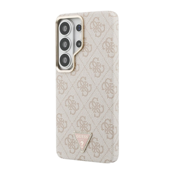 Maska za Samsung S26 Ultra/ S948B Guess 4G Triangle Logo MagSafe roze - EP2879206