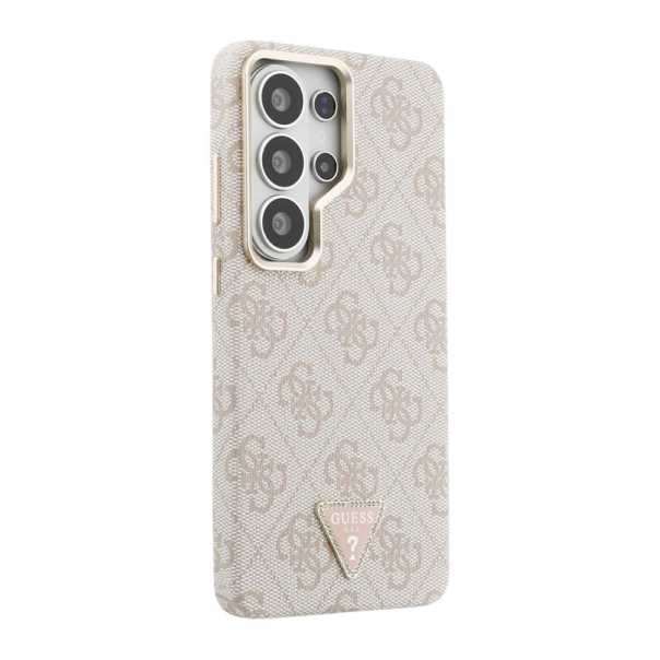 Maska za Samsung S26 Ultra/ S948B Guess 4G Triangle Logo MagSafe roze - EP2879206