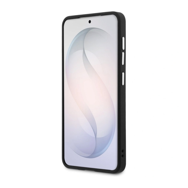 Maska za Samsung S26/ S941B Guess Fixed Glitter Triangle MagSafe crna - EP2879209