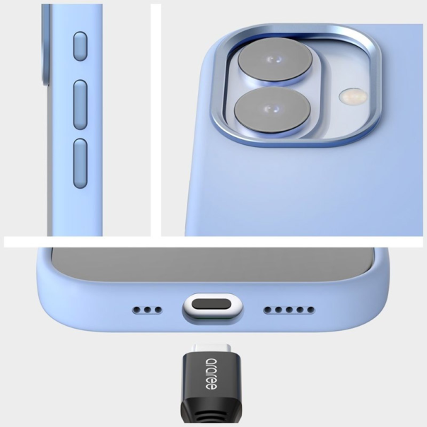 Maska za iPhone 17 Pro Max narandžasta Araree Typo Skin - EP3101926