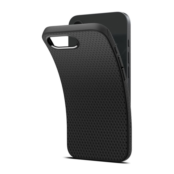 Maska za iPhone 16e/ 17e mat Spigen Liquid Air crna - EP3097367