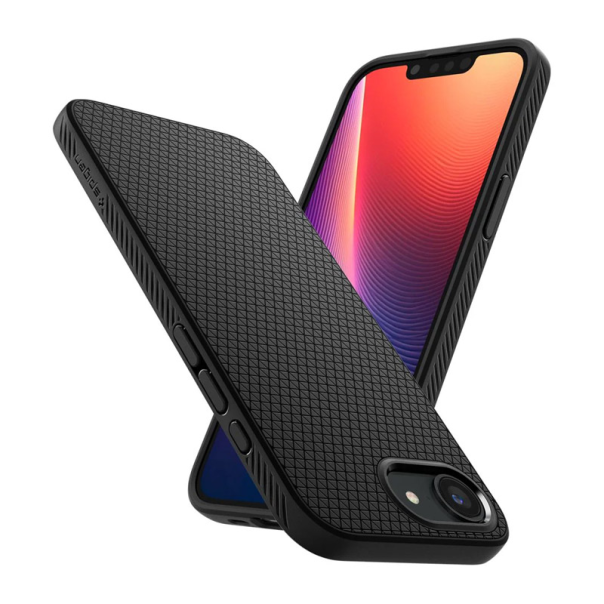 Maska za iPhone 16e/ 17e mat Spigen Liquid Air crna - EP3097367