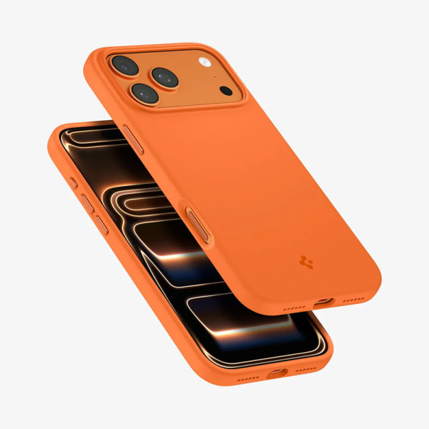 Maska za iPhone 17 Pro narandžasta Spigen Silicone Fit MagSafe - EP3097373