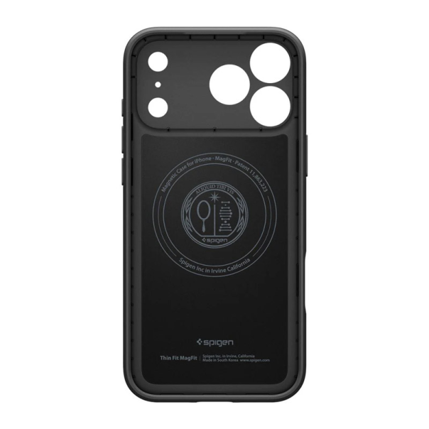 Maska za iPhone 17 Pro Spigen Thin Fit MagSafe crna - EP3097505