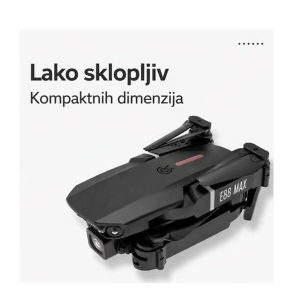 4K Smart folding DRON sa daljinskim upravljanjem sa dve kamere - EP2988410