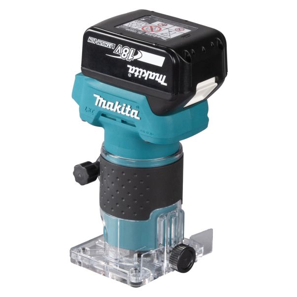 MAKITA Akumulatorska glodalica 18V LXT DRT52Z; bez baterije i punjača - DRT52Z