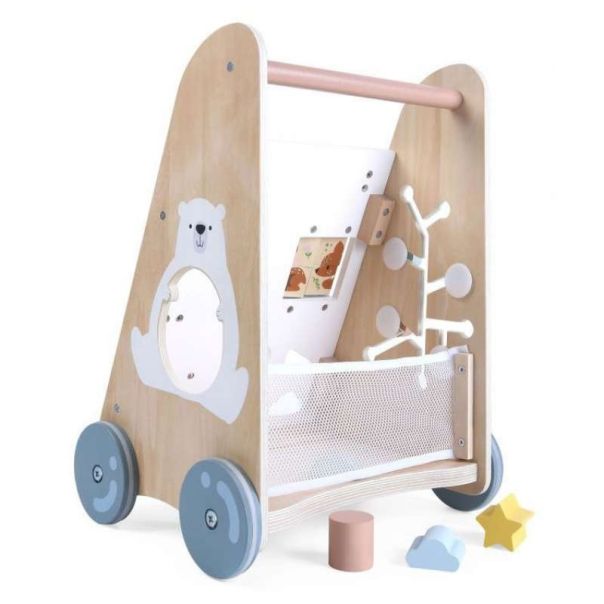 ECO TOYS Drvena edukativna guralica za decu Animals - 2145-1-1-1