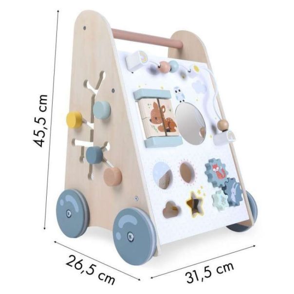 ECO TOYS Drvena edukativna guralica za decu Animals - 2145-1-1-1