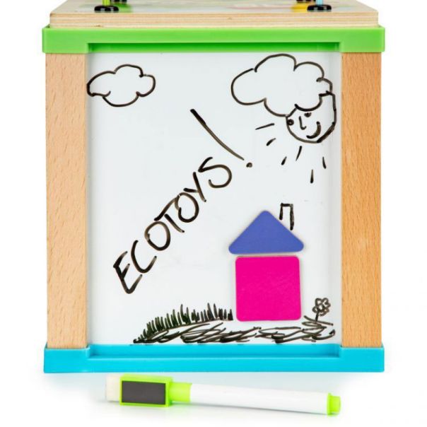 ECO TOYS Drvena interaktivna kocka - HM015470