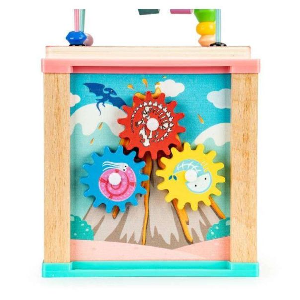ECO TOYS Drvena interaktivna kocka MS - HM015471