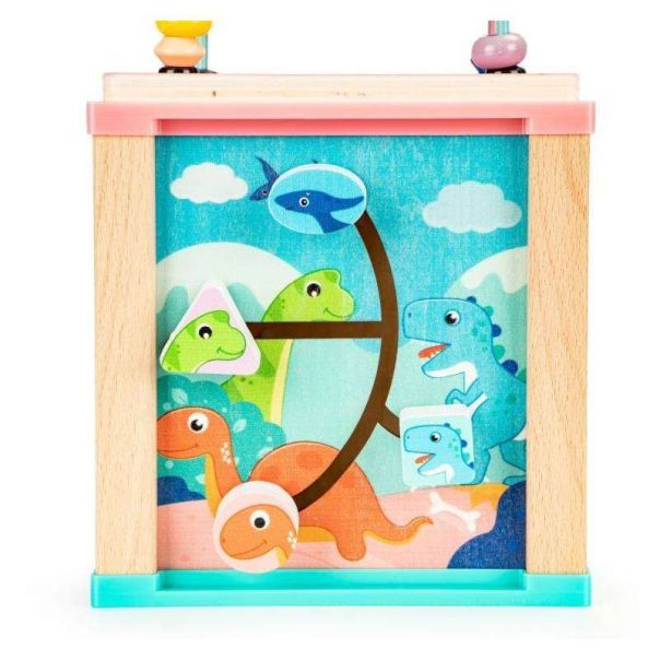 ECO TOYS Drvena interaktivna kocka MS - HM015471