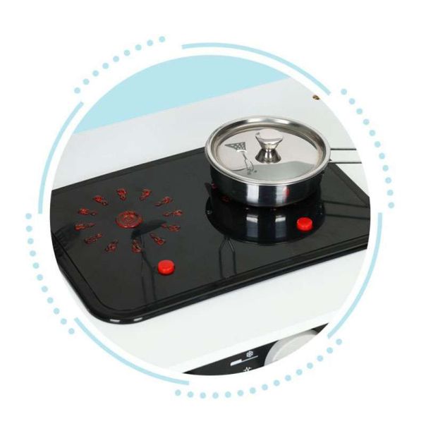 ECO TOYS Drvena kuhinja za decu sa posuđem za igru - PLK560