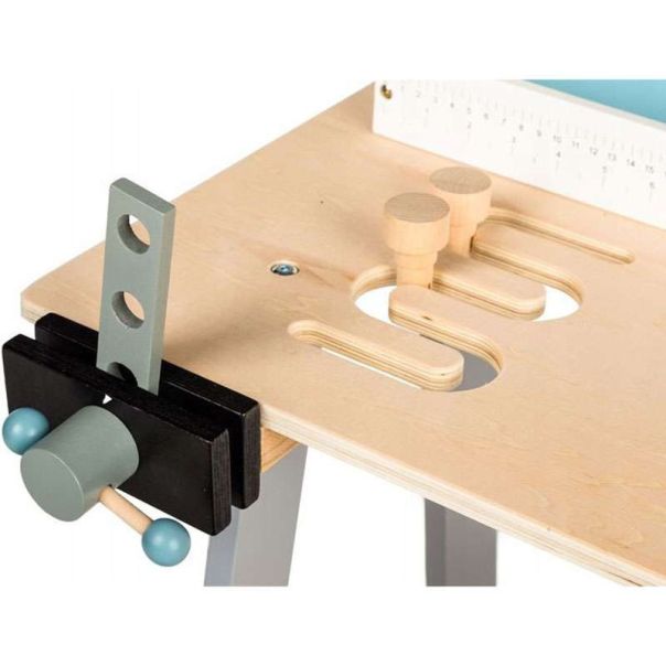 ECO TOYS Drvena igračka radionica - sto sa alatom 32 dela - 1172-1-1-1
