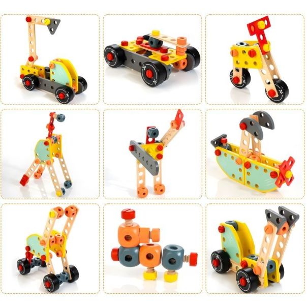 ECO TOYS Drvena radionica za decu, sto sa alatom – ecotoys - EP2749298