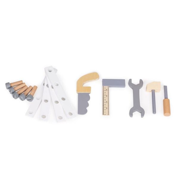 ECO TOYS Drvena igračka radionica za decu sa alatom - W03D076E