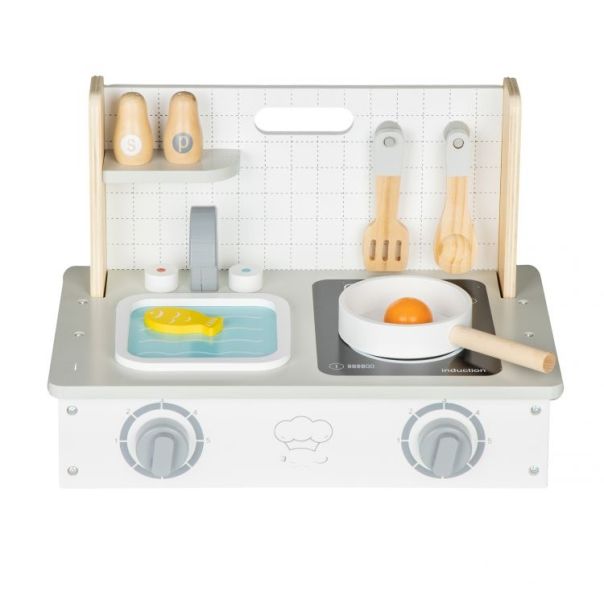 ECO TOYS Drvena mini kuhinja sa dodacima - TL10159