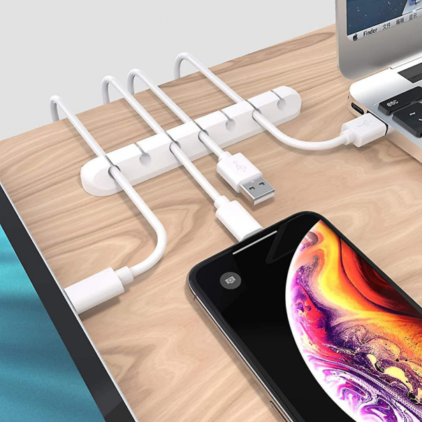 Drzac kablova EL set 3u1 beli - 208427