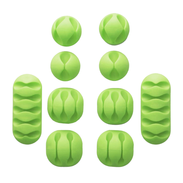 Drzac kablova JWD set 10u1 zeleni - 219698