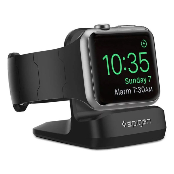 Držač Spigen S350 Night Stand za Apple Watch 38/ 40/ 41/ 42/ 44/ 45 crna - SGP11584