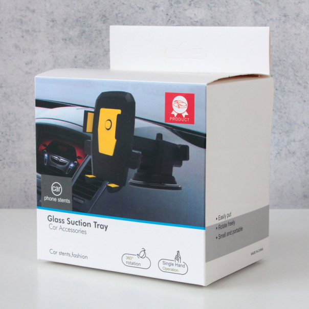 Auto držač za telefon vakuum ML-078 crni - 060186