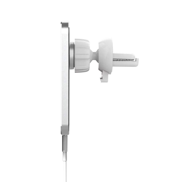 Auto držač za telefon sa bezicnim punjenjem magnetni X16 15W beli - 052553