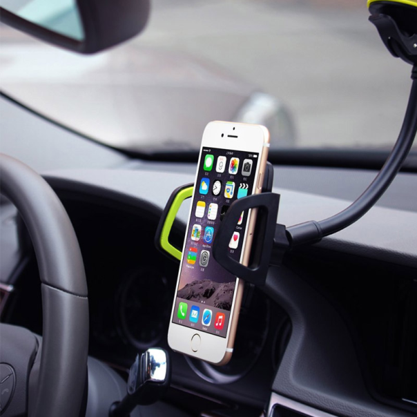 Auto držač za telefon vakuum crni 3,5-7 in - 604360