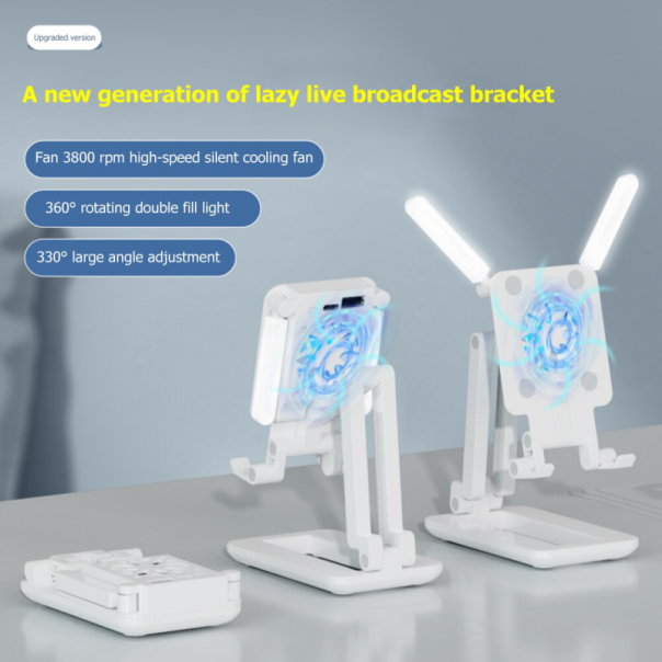 Drzac za mobilni F6 sa LED rasvetom pink - 92201