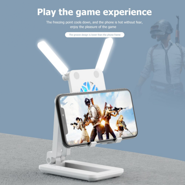 Drzac za mobilni F6 sa LED rasvetom pink - 92201