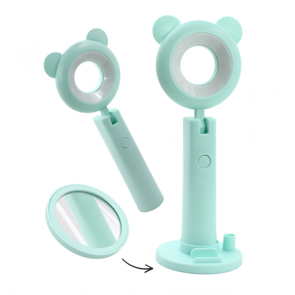 Drzac za mobilni sa LED rasvetom makeup K5 zeleni - 92210-1