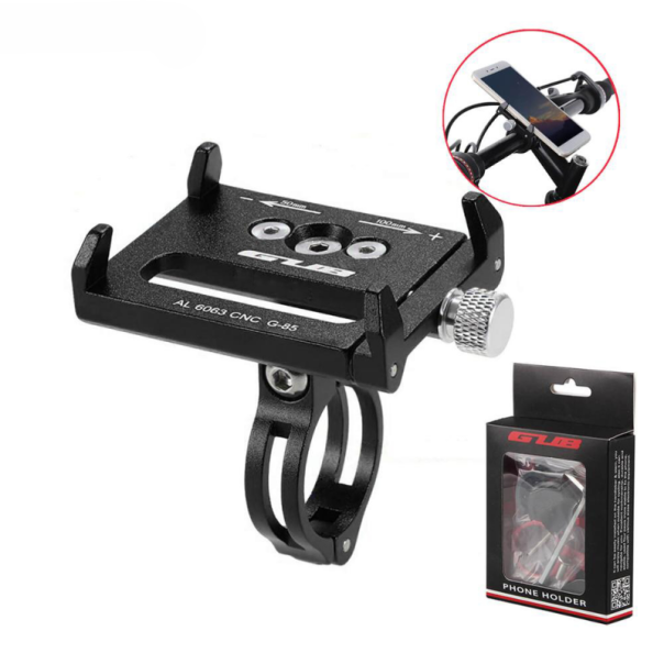 Držač za mobilni telefon GUB G85 za električni trotinet Xiaomi M365 crni - 86381