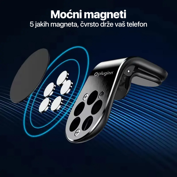 Drzac za mobilni telefon Pluginn PI-01 magnetic vent - 220340