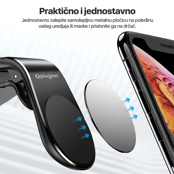 Drzac za mobilni telefon Pluginn PI-01 magnetic vent - 220340