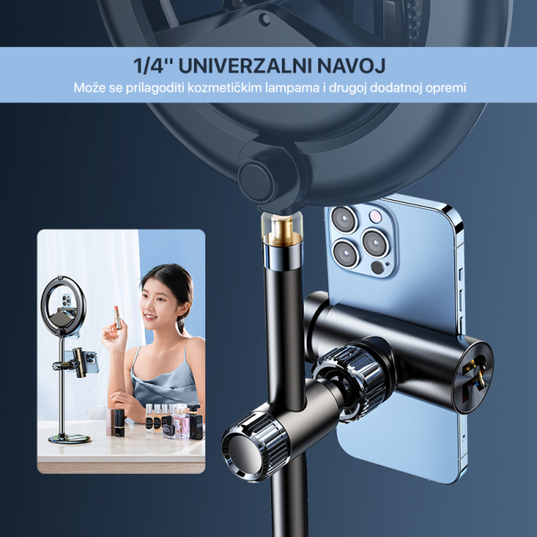 Drzac za mobilni telefon Rtako XBZB-01 crni - 216084-1