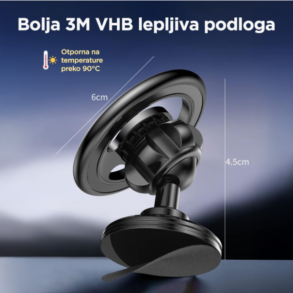 Drzac za mobilni telefon Teracell TC-01 2u1 magnetic - 219629