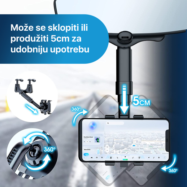 Drzac za mobilni telefon za retrovizor  4.7