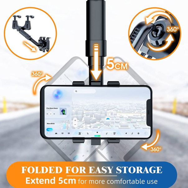 Auto držač za telefon za retrovizor K99 - 603949