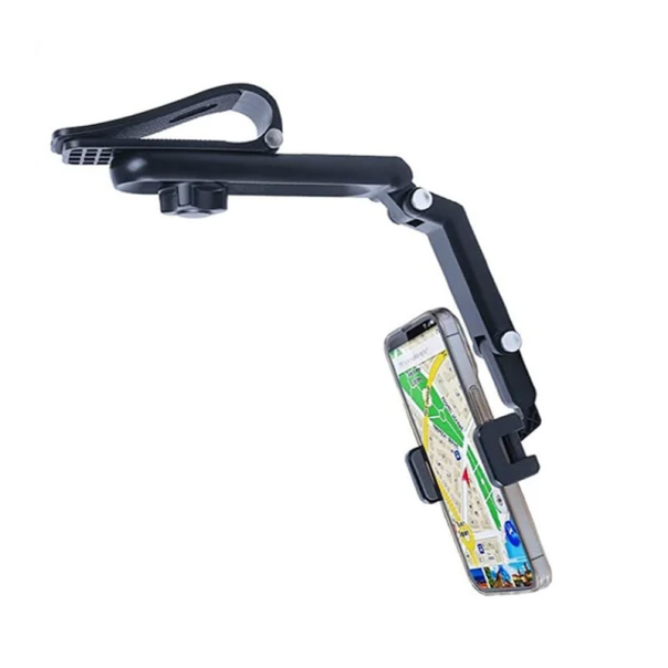 Auto držač za telefon za suncobran crni - 607343