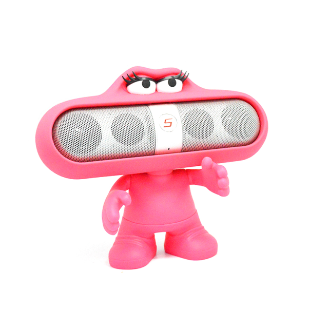Držač za zvučnik BTS08/ PS Pill Toy hot pink. - 013511