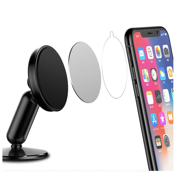 Auto držač za telefon magnetni H-CT313 srebrni - 605091