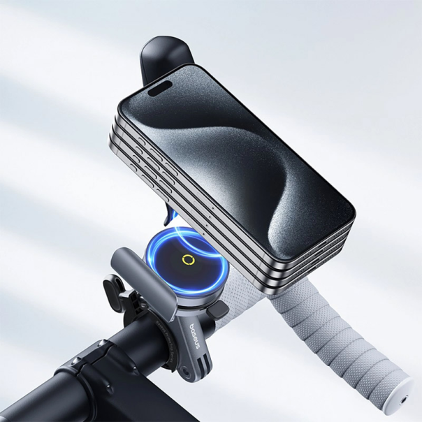 Držač za telefon za bicikl Baseus PrimeTrip Series Magnetic crni - C40569000121-00