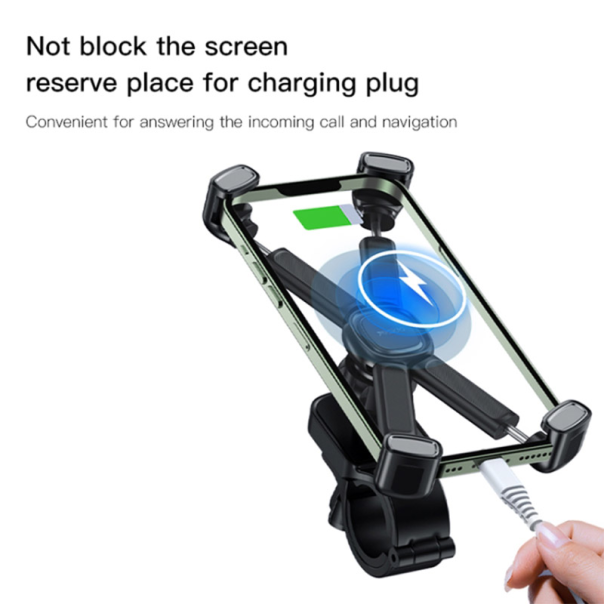 Držač za telefon za bicikl YESIDO C191 crni - 620577