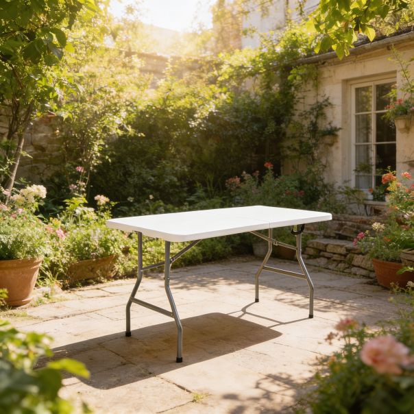 eHomeGarden Sklopivi sto 180 x 74 x 74 cm - DS-CZ180A