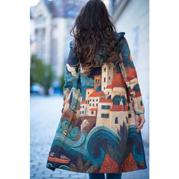 BAIKA Štrikani kaput za žene - Jadran - KOJAD