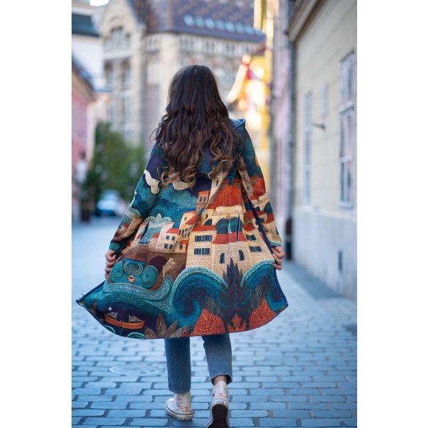 BAIKA Štrikani kaput za žene - Jadran - KOJAD