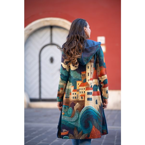 BAIKA Štrikani kaput za žene - Jadran - KOJAD