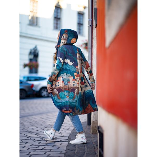 BAIKA Štrikani kaput za žene - Jadran - KOJAD