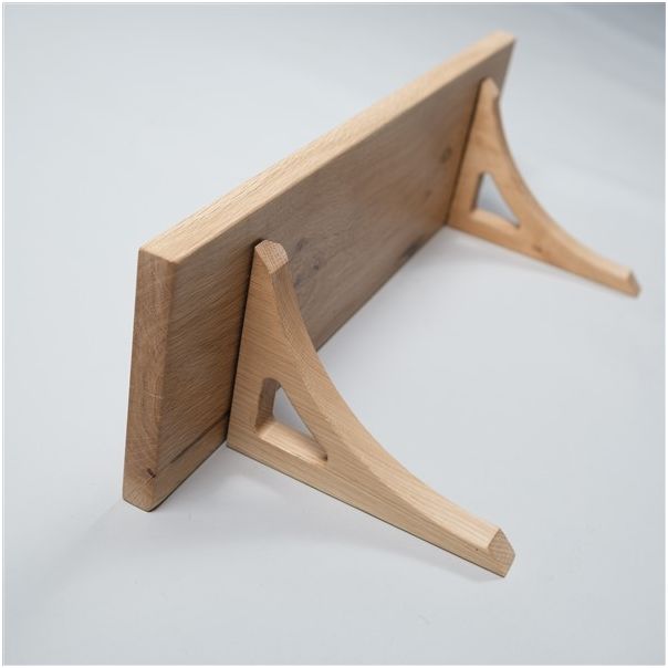 MEDA FURNITURE Drvena Polica hrast - PolHrast50