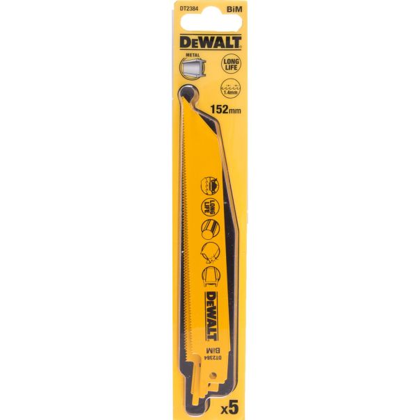 DeWALT List za ličiji rep BiM 152 mm - metal DT2384 - DT2384