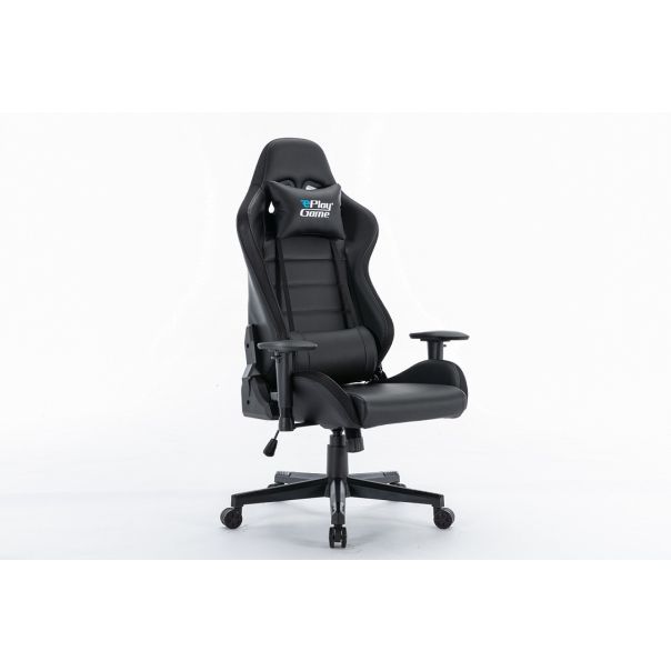 ePlayGame Gejmerska LED Svetleća RGB stolica sa daljinskim HC-2792 ,crna - HC-2792